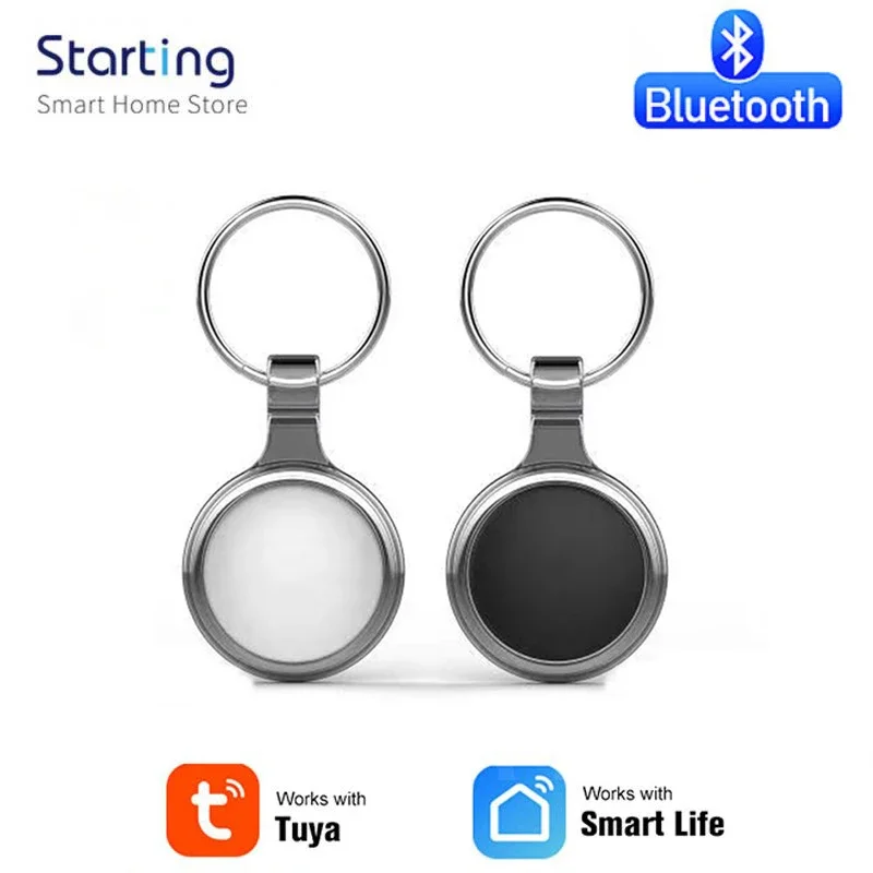 Tuya บลูทูธมินิสมาร์ท Tracker สําหรับสัตว์เลี้ยง Key Anti-Lost ALARM Tag เด็กกระเป๋ากระเป๋าสตางค์โทรศัพท์ Finder Locator อุปกรณ์ Airtag