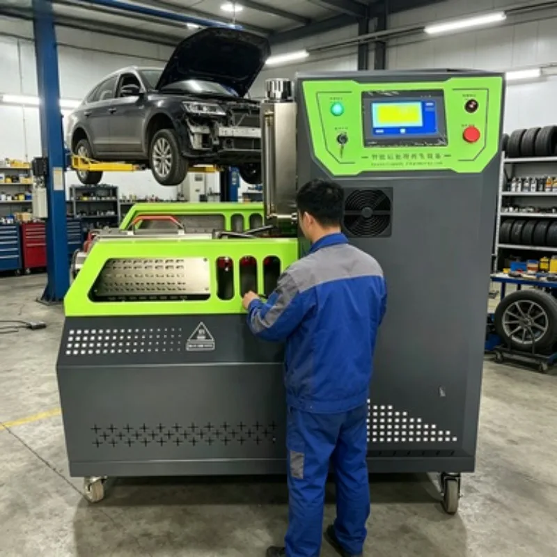 Diesel Particulate Filter Regeneration Machine Automatic Cooling Function Stable Operation Long Time Workshop DPF Recovery