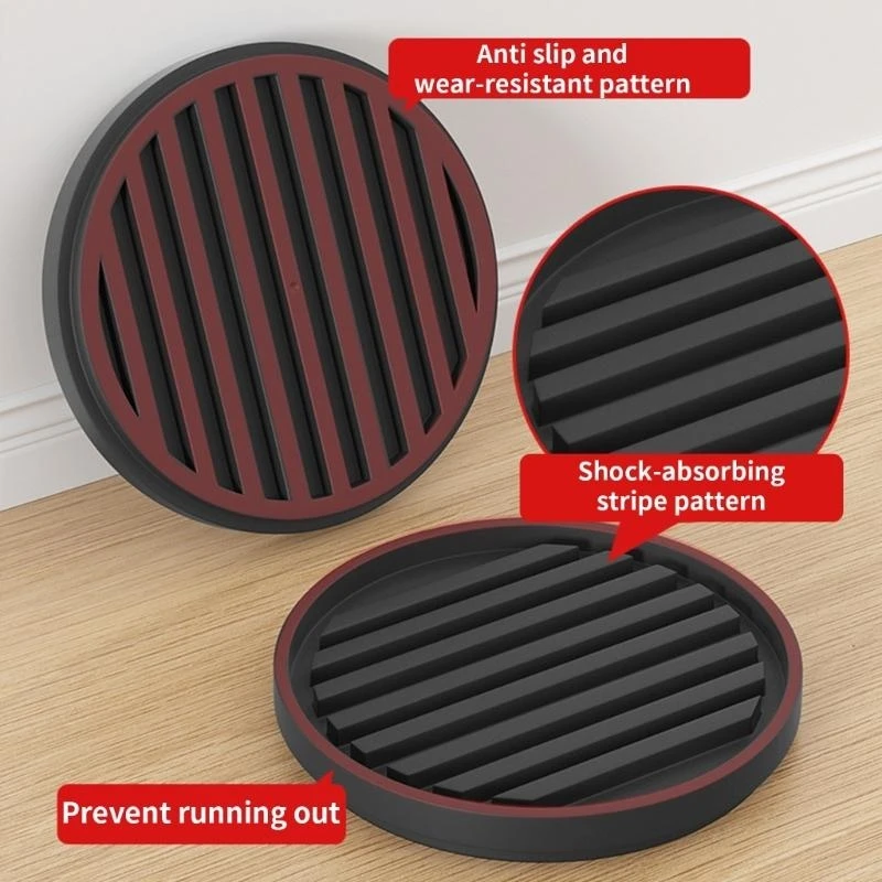 4pcs Sturdy Rubber Feet Pad Without Slip Furniture Pad Sofa Stoppers Anti Skids Grippers for Bed Couch Table Chair 37JD