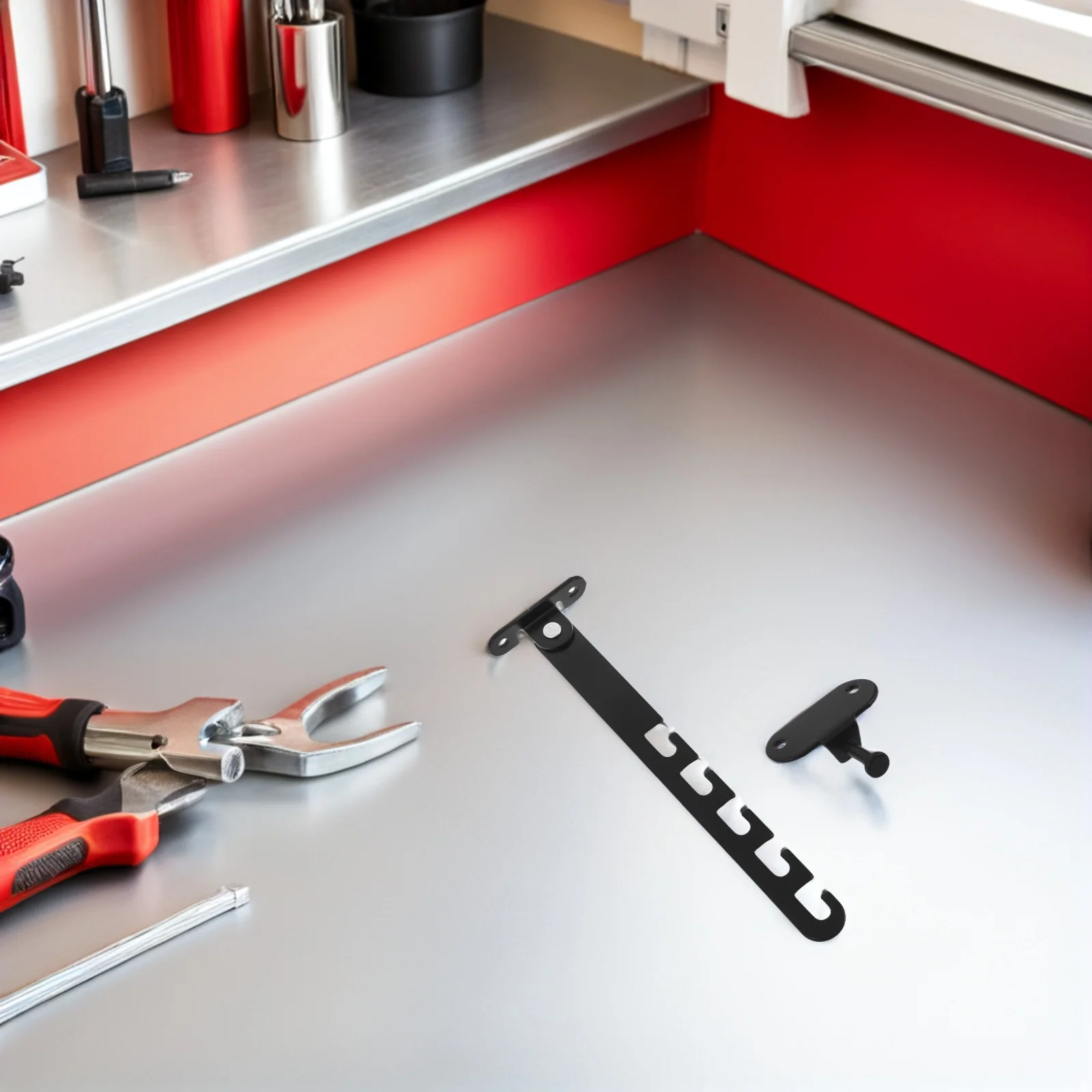 

2Pcs Adjustable Window Track Lock 5-Level Limiter Child Safety Balcony Door Sliding Glass Windows Window Sash Lock