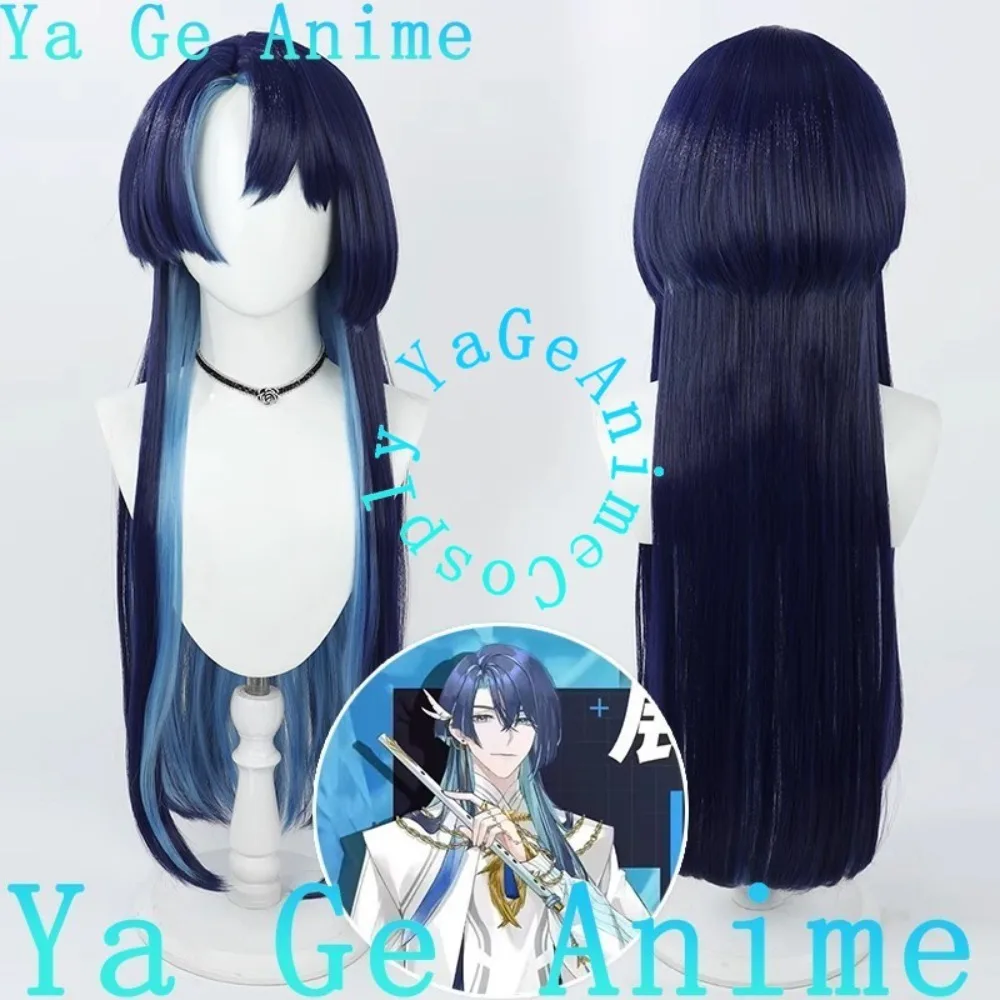 

VTuber Afaer Zhanlin Finn Cosplay Wig Jellyfish Style Christmas Reality Show Cosplay Wig Anime Game Party Exhibition In Stock