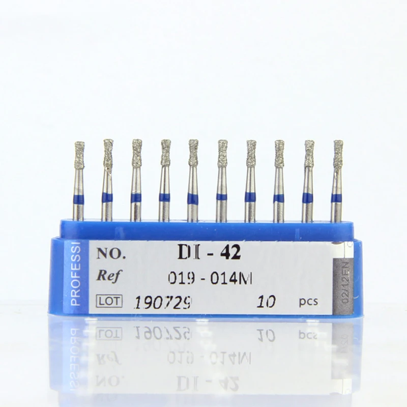 10 Teile/los Dental Diamant Bohrer Bohrer 39 Größen 1,6mm für High Speed Handstück Stomatologie Abteilung Zahnmedizin Schleifen Werkzeuge – Detail 32