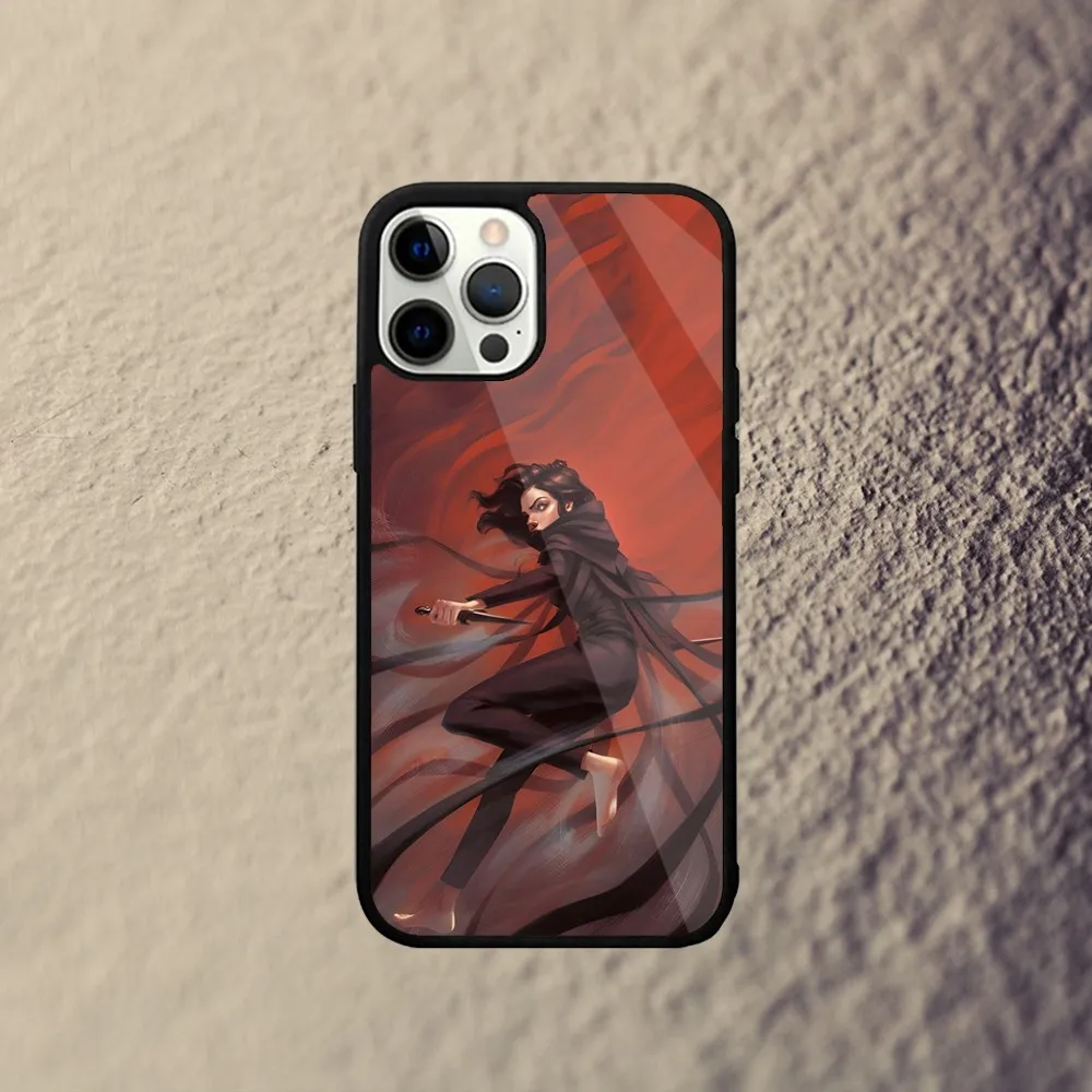 Mistborn Trilogy Vin Phone Case For iPhone 16,15,14,13,12,11,Plus,Pro,Max Mini Magsafe Magnetic Wireless Charging