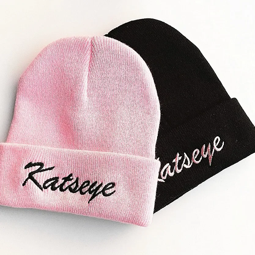 الكورية Katseye محبوك المرأة الرجال قبعة الشتاء قبعة تنفس الدافئة يندبروف جولة أعلى المشجعين الهدايا