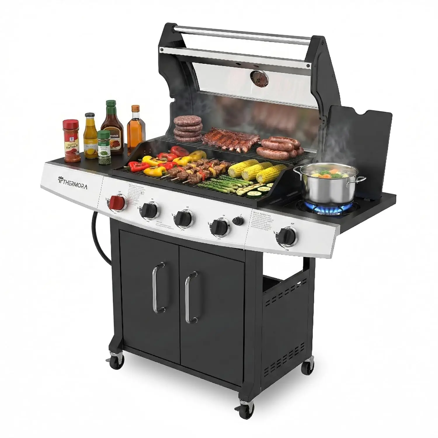 4 Burners Propane G…