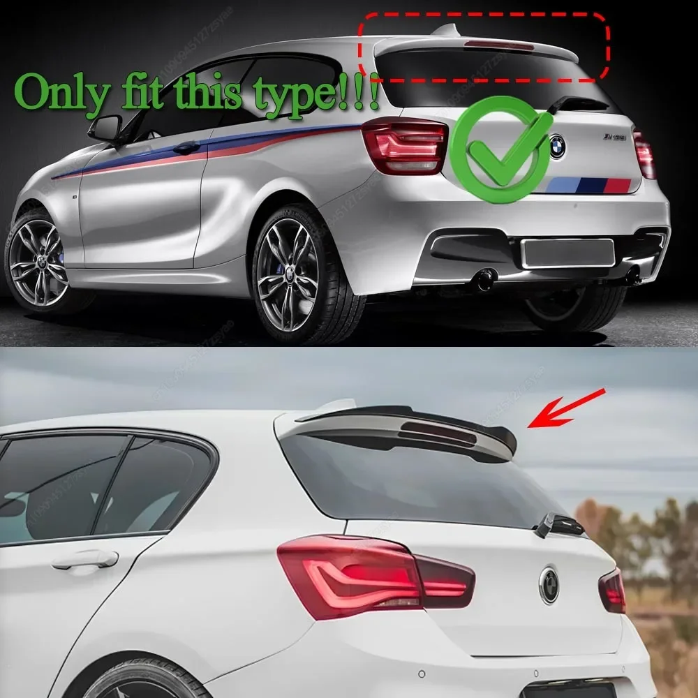 ماكستون نمط السقف الخلفي الشفاه المفسد الجناح لسيارات BMW F20 F21 2011-2020 120i 118i 135i 116i M135i M140i 1 سلسلة هاتشباك الذيل الجناح