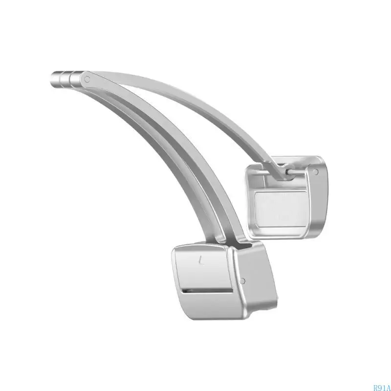 R91A relógio Acessório Metal dobring Buckle tira adequada para relógio 5 mm 20 mm sem lacunas pulseira fivela