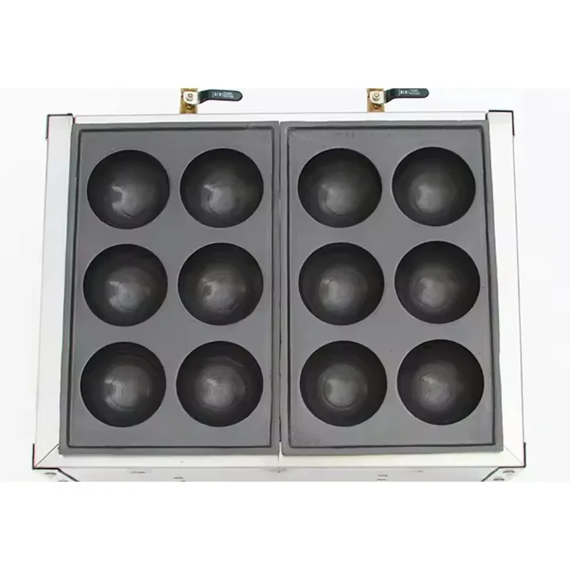 Commercial Octopus Balls Oven Japan Bakudanyaki Oven Non-stick Octopus Balls Grill Oven Giant Takoyaki Machine Using