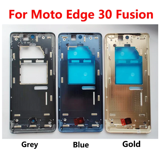 For Motorola Moto Edge 30 Fusion XT2243-1 Middle Housing Frame LCD Middle  Frame Cover Parts For Moto S30 Pro - AliExpress