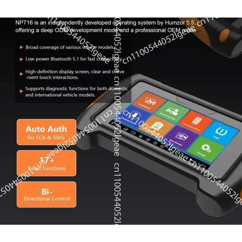 Onboard Diagnostic Scanner, 12v Automotive Full System Diagnostic Scanning Tool