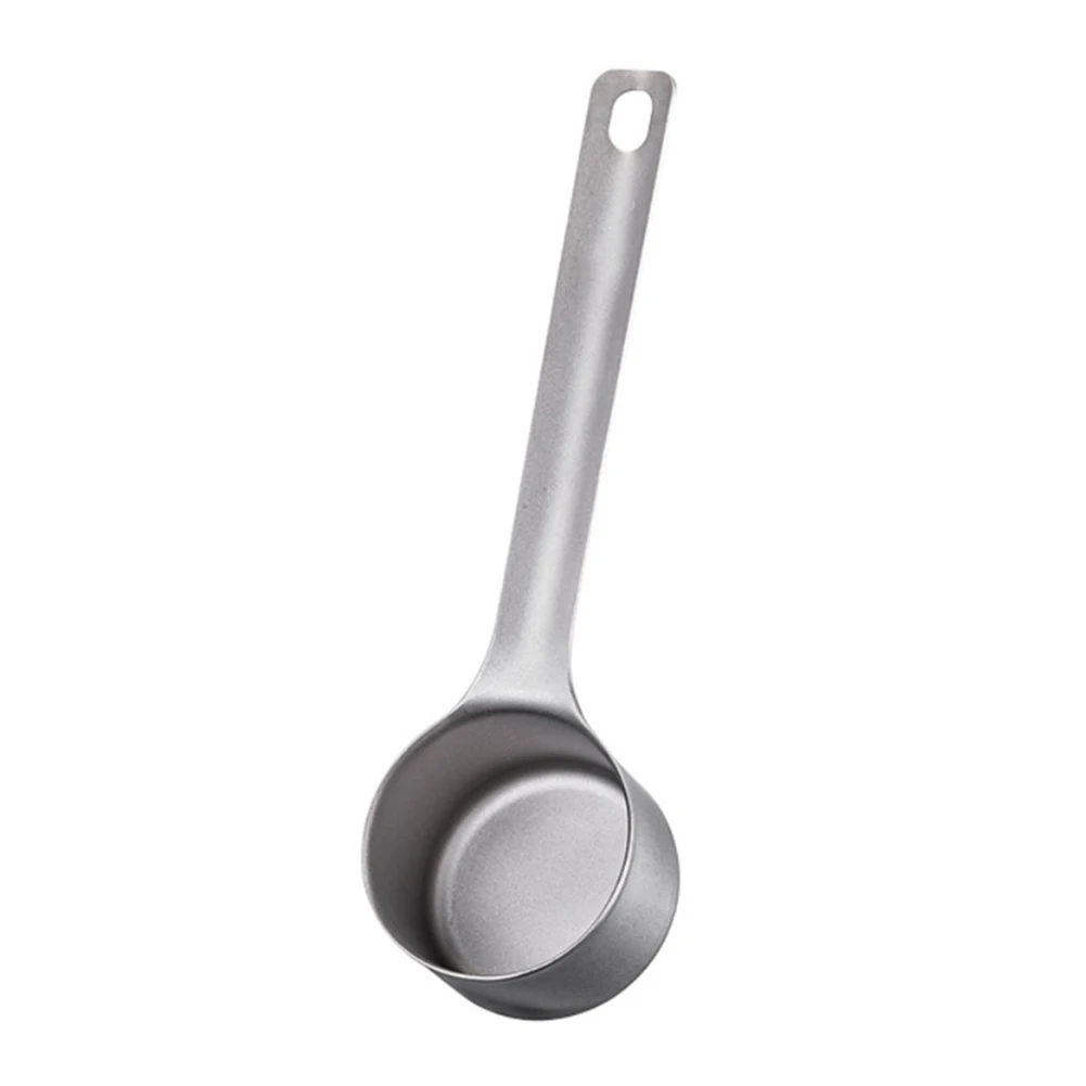 

Measuring Spoon Made of Titanium with Long Handle Ensures Consistent 1 Tablespoon Coffee Scooping for Brewing Excellence