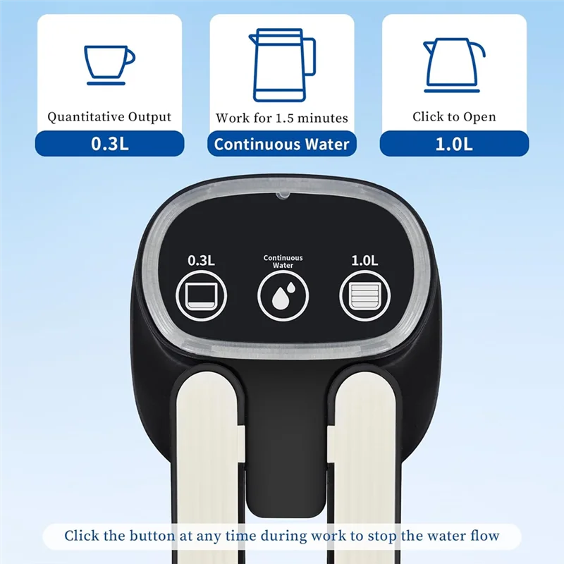 

B47B-Насос для бутылки с водой, автоматический диспенсер для воды для бутылки с 5 галлонами, портативный электрический насос для зарядки бутылки типа C