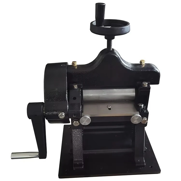 New Leather Production Small Workshop Manual Leather Splitting Machine With Band Knife German Design Manual Leather Splitter