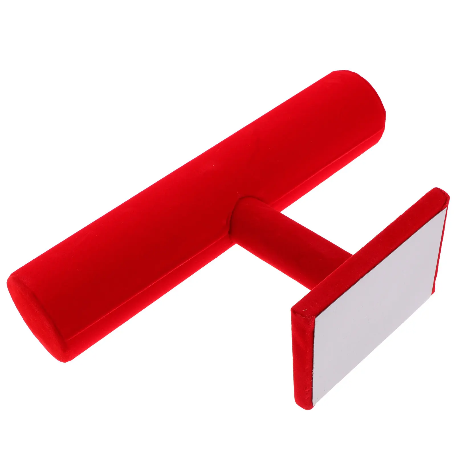 1Pcs T-Shape Lightweight Bracelet Stand for Jewelry Display Storage Linen Flannel Material Anti-Scratch Bangle Watch Organizer