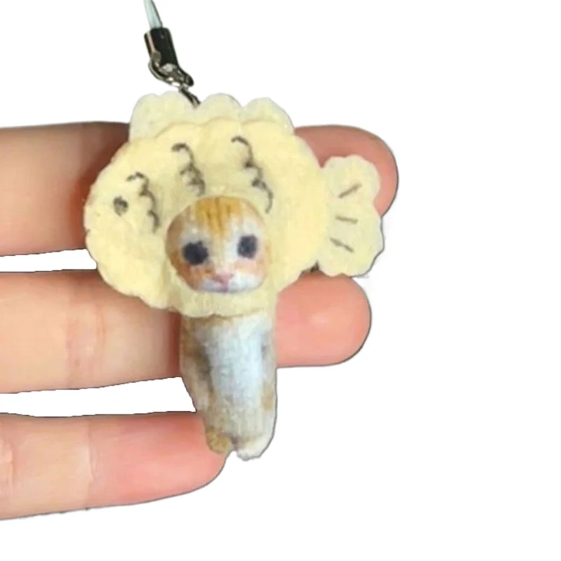 

Cartoon Cockroach Dolls Keychain Material Package Novelty Phone Pendant Creative Backpack Decoration Accessories Birthday Gifts