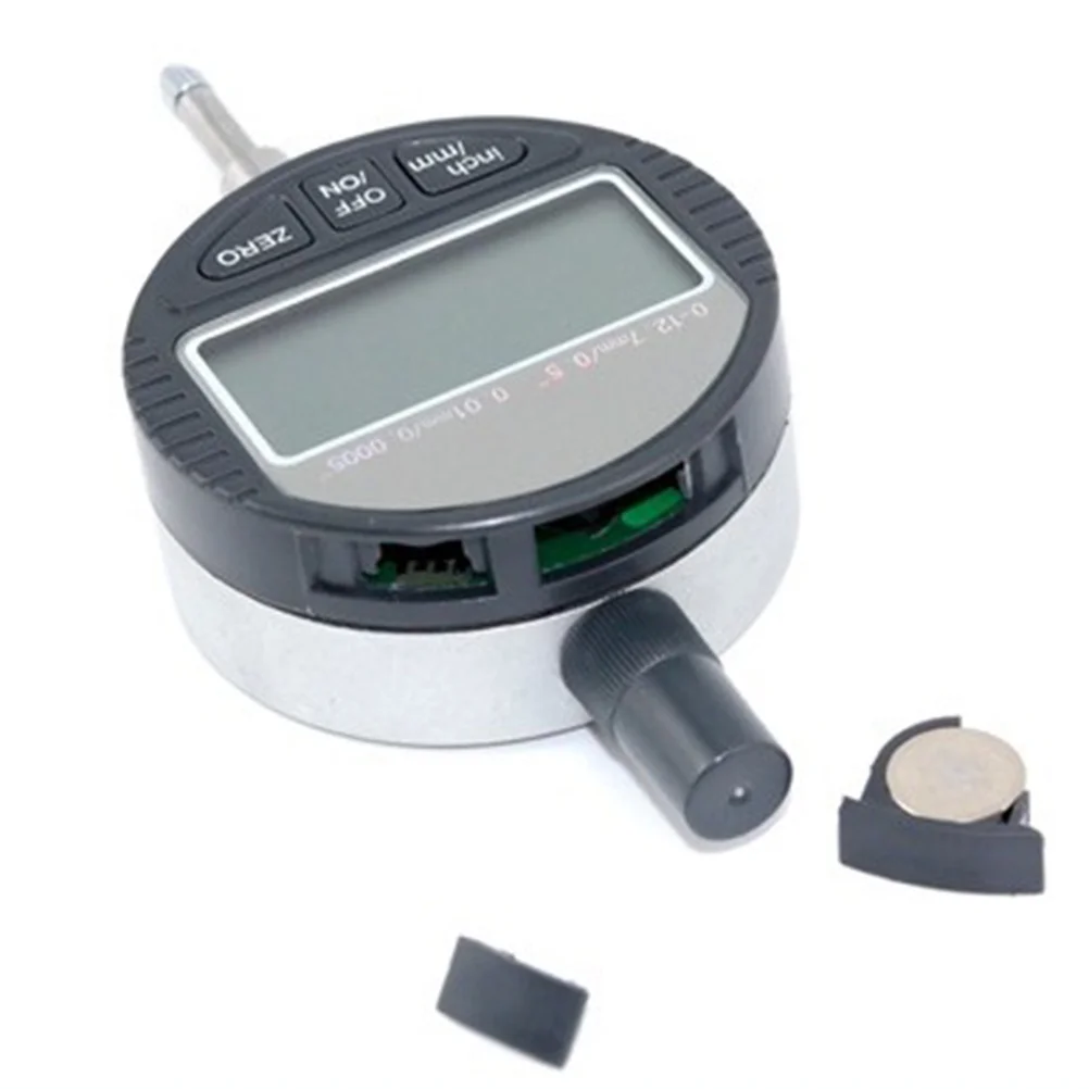 

Digital Dial Indicator Range 0-127mm High Resolution 0.001mm Inch Metric Conversion Mechanical Industrial Measurement Dial Gauge