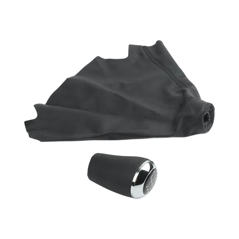 For Daily Driving Black-silver Gear Shift Knob Gear Shift Knob Grade Plastic Build Rust Resistant Fade Resistant