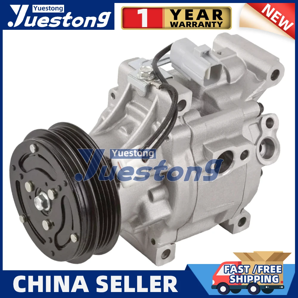 AC Compressor For Mazda RX-8 MX-5 Miata NB 16002208-103,4472607660,447260-7660,4472607921,9744727503, 9744727-503,F15161450A