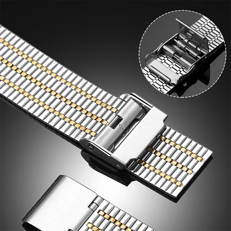 20mm 22mm Metal Bands For Garmin Forerunner 265 255 245 645 Misic Strap Venu 3 2 Plus Sq/Vivoactive 5 4 Stainless Steel Bracelet