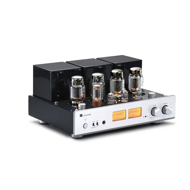 25W+25W Power Output A-level Vacuum Tube Amplifier Integrated Headphone HIFI Tube Amplifier