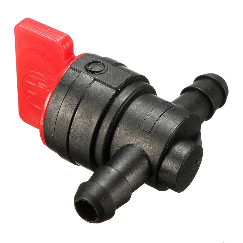 2pcs  Shut Off Valves Hose Clamps 1/4inches Small Engines Parts In Line Straight Fuel Gas Cut Off Shut Off Valves