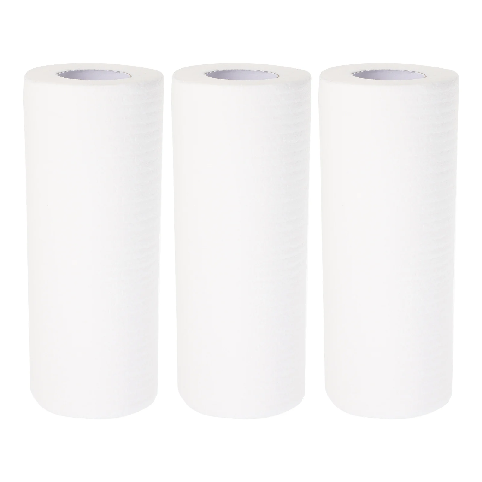 

3 Rolls Non-woven Kitchen Towels Wet Dry Rag Washable Napkins Dish Cloths Bamboo Paper High Absorption Cleaning Pots Walls