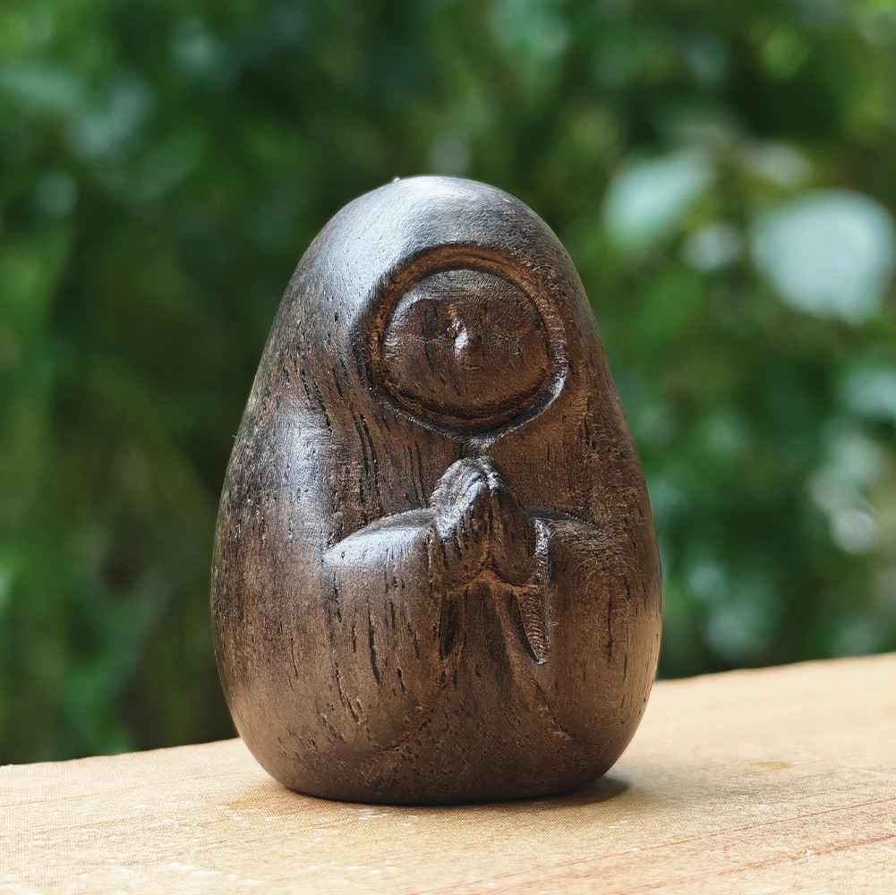 Hand-Carved Wooden Goddess Statue Small Figurine Ornament, Modern Style, Minimalist Style, Suitable for Men's Gifts, Interior Decorations, Fireplace, Bedroom, Centerpiece, Back-To-School Season Gifts, New Year Gifts, Study Room