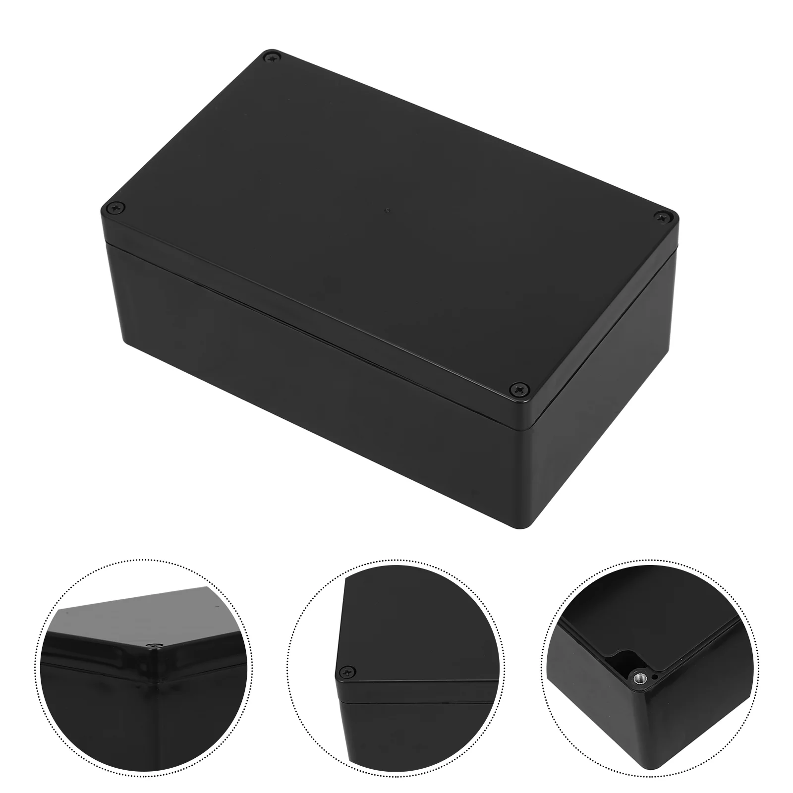 Junction Box Outlet Cover Wall Socket Boxes Push-button Electrical Base Case Abs