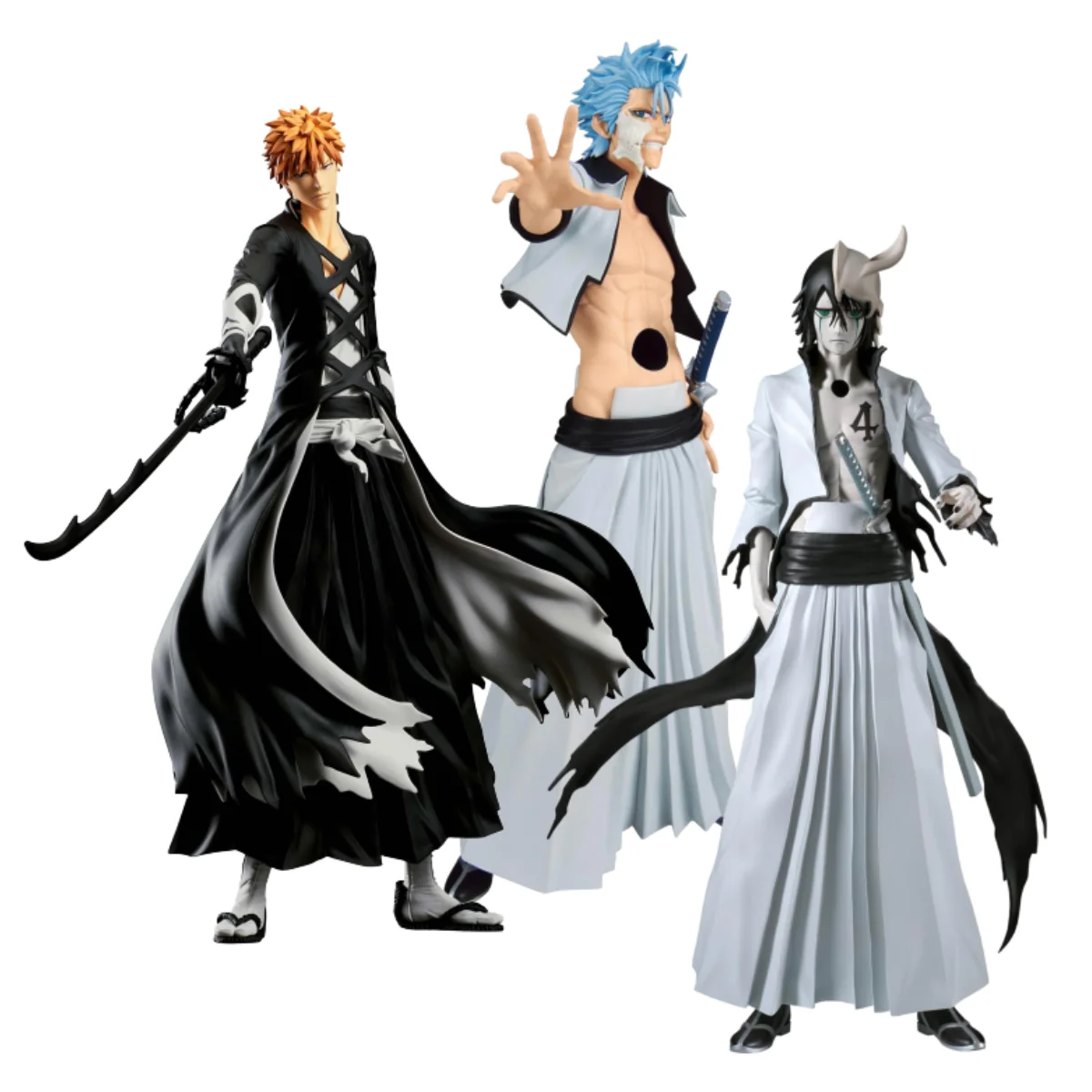 

Оригинальная фигурка Bandai Banpresto Bleach Maximatic Grimmjow Jaegerjaques Ulquiorra Cifer Ichigo Kurosaki в наличии