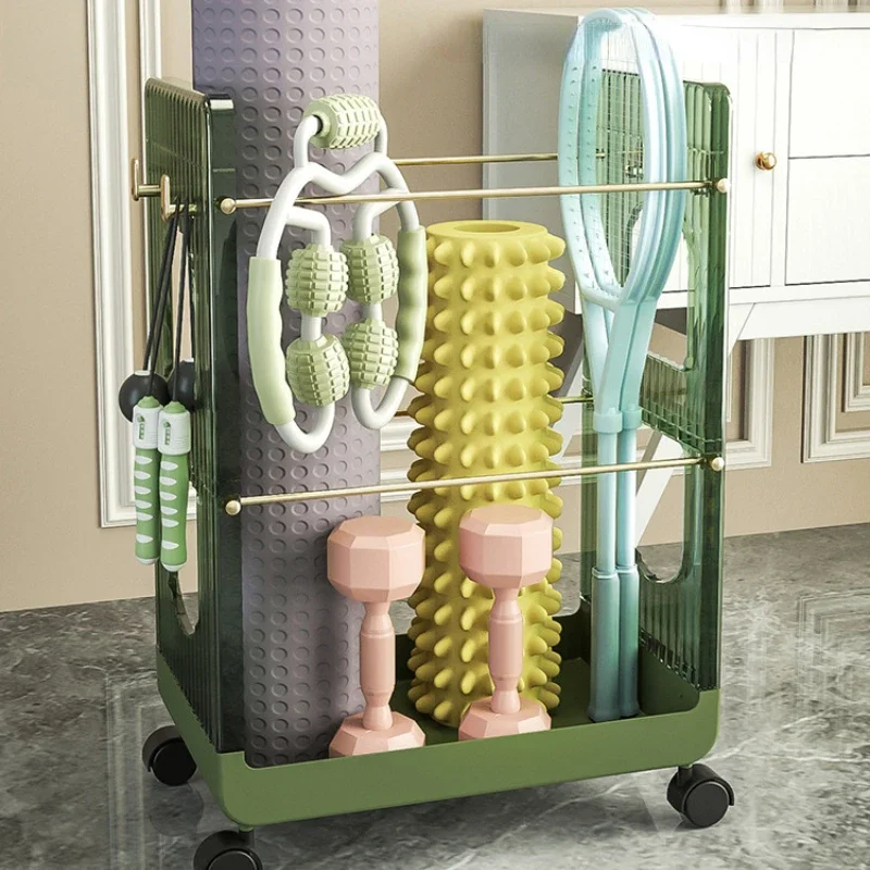 

Sports Equipment Storage Basket, Fitness Tool Storage Rack, Sports Equipment, Yoga Mat, Roller Organizer Ordine in Cucina