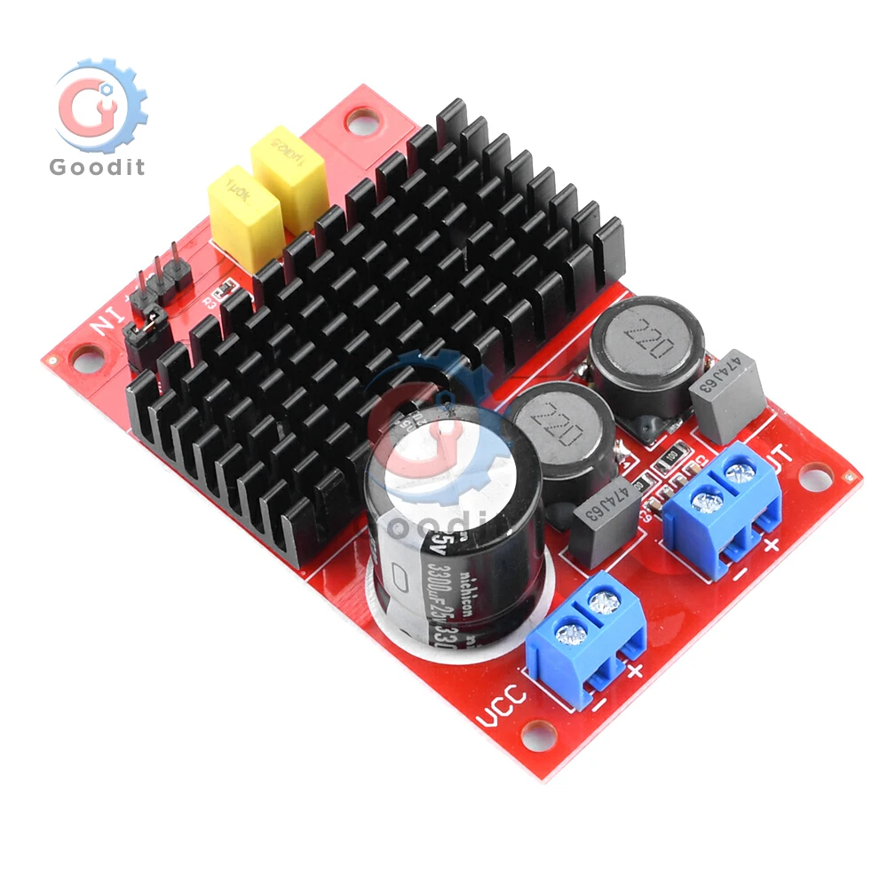 DC 12V-24V Đơn Kênh TPA3116 Bộ Khuếch Đại Âm Thanh Kỹ Thuật Số Tàu 100W BTL Ra Bộ Khuếch Đại Công Suất Cao ban