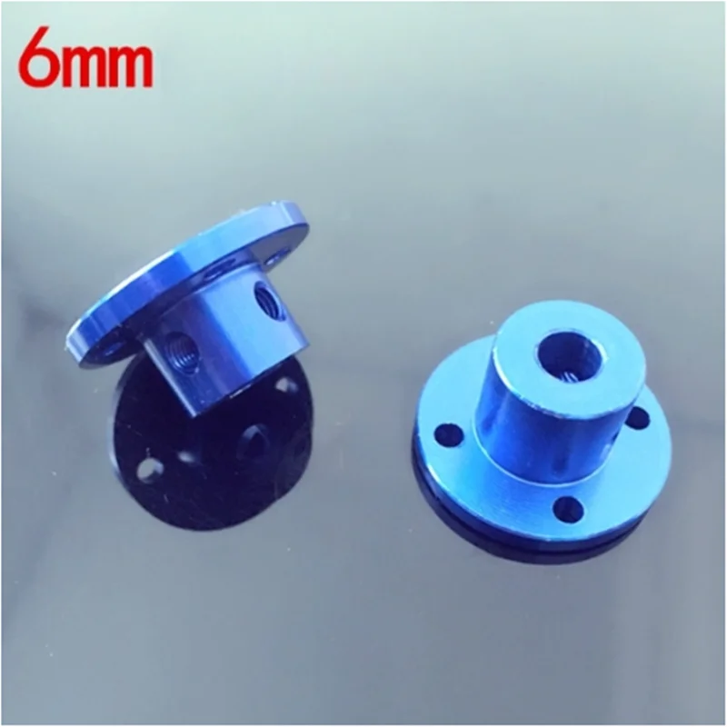 Color Aluminum Alloy Flange Coupling 3/4/5/6/8mm Flange Guide Shaft Optical Shaft Support Fixed Seat