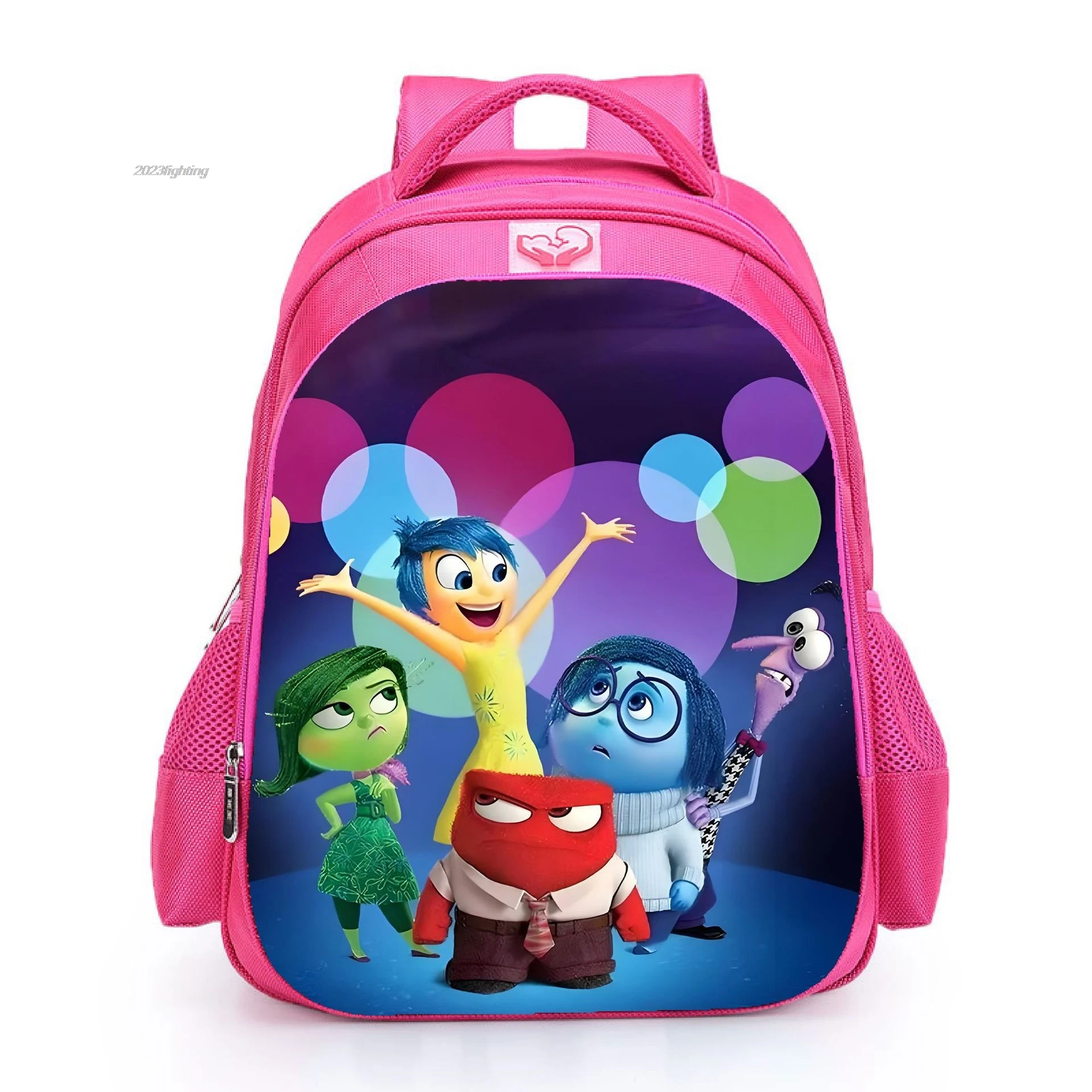 16inch Primary Inside Out 2 School Bags Primary Boys Girls Orthopedic Software Backpack Grade 1-6 Kids Mochilas