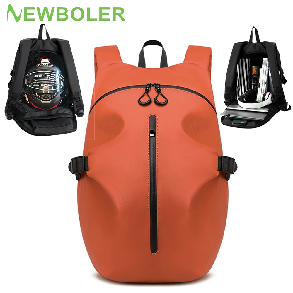 

New Classic Large Capacity Multifunctional Motorcycle Helmet Bag Waterproof Motorcycle Backpack Reflective Bicycle Travel Bag