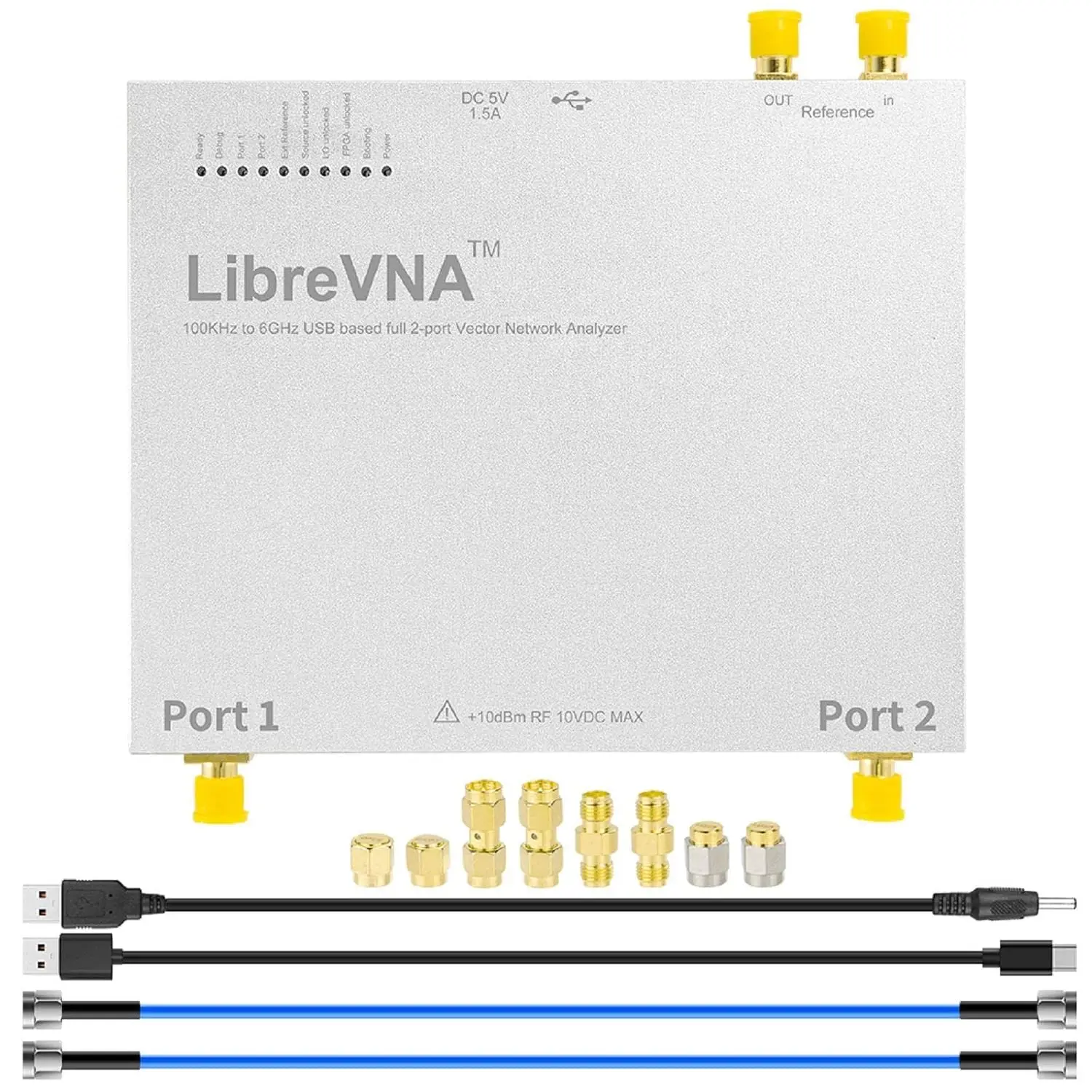 Upgraded Nanovna Vector Network Analyzer 50Khz-6.3Ghz 4 Inch Antenna Analyzer With Microsd Slot, Support Data Storage Measure S