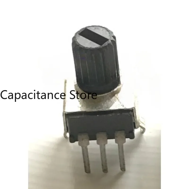 

5PCS RK09K vertical single link B20K shaft length 8MM speaker, amplifier, mixing table potentiometer, 3 pins