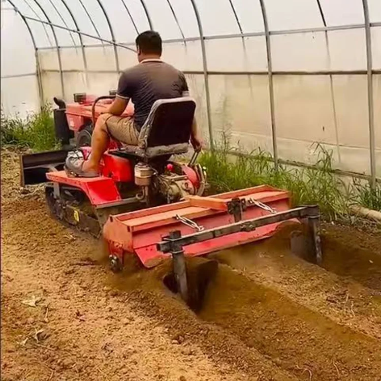 Water and Land Dual-purpose Rotary Tiller Multi-function Rotary Tiller Bulldozer Rotary Tiller