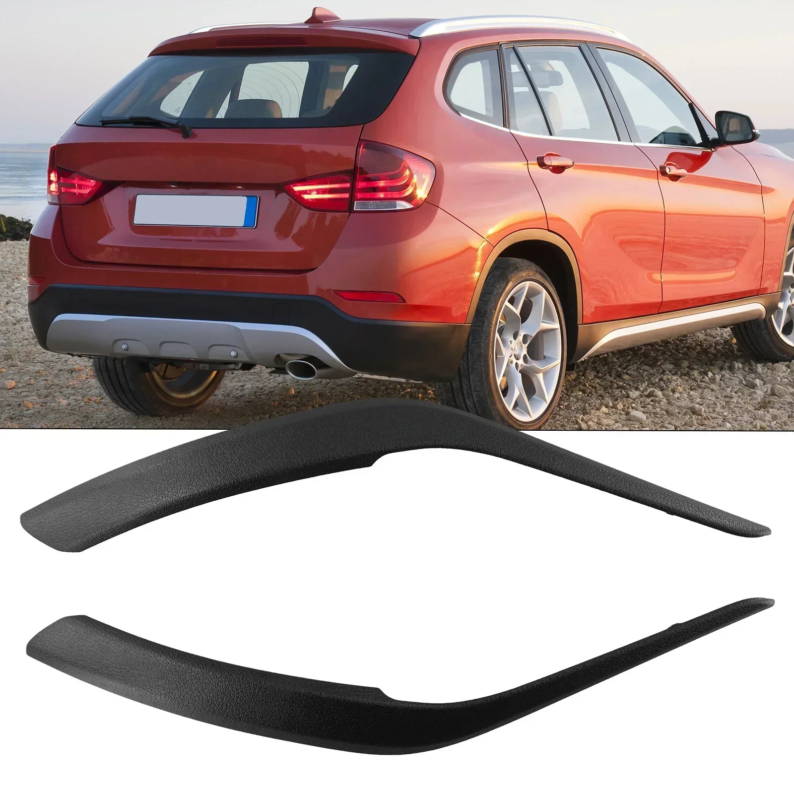 Black Door Handle Pull Panel Trim For BMW E84 Front And Rear Inner Panel With Easy Clean And Scratch Resistant Features