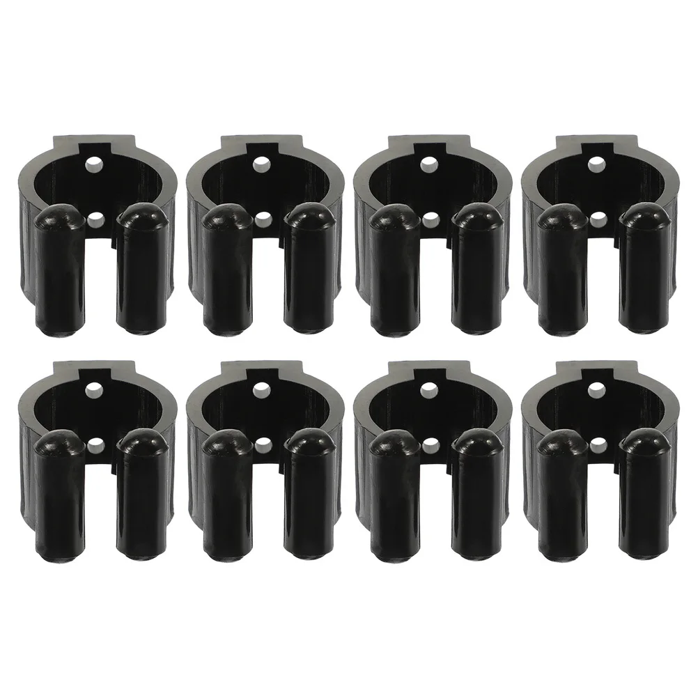 

8Pcs Wall Club Clip Fishing Rod Holder Reliable Locking Compact Design Perfect for Snooker Enthusiasts Billiard Cue Racks