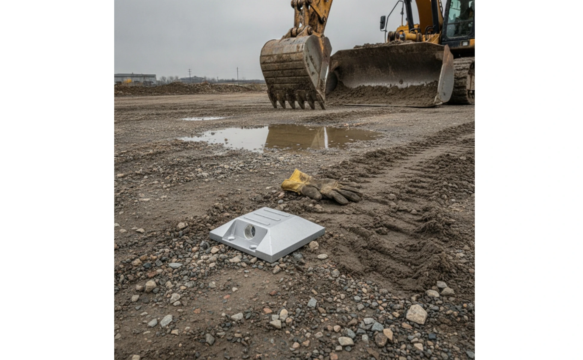 Road Survey Prism Compatible Total Station Prism Surveying Equipment Rugged Safeguarding for Surveyors