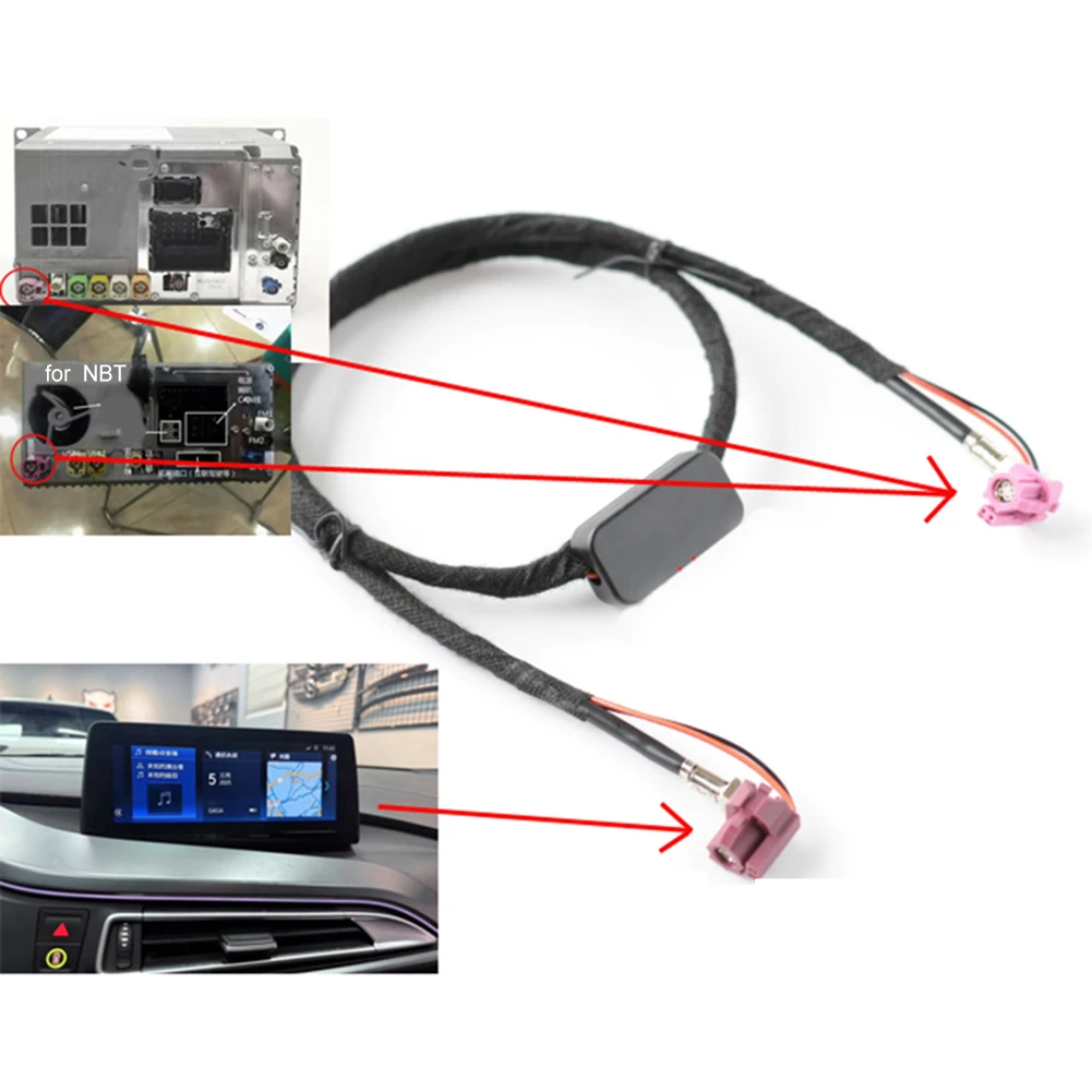 Installation Cable LVDS Line Cable Practical And Reliable Wear-Resistant Material 12 To 9V Voltage For BMW NBT