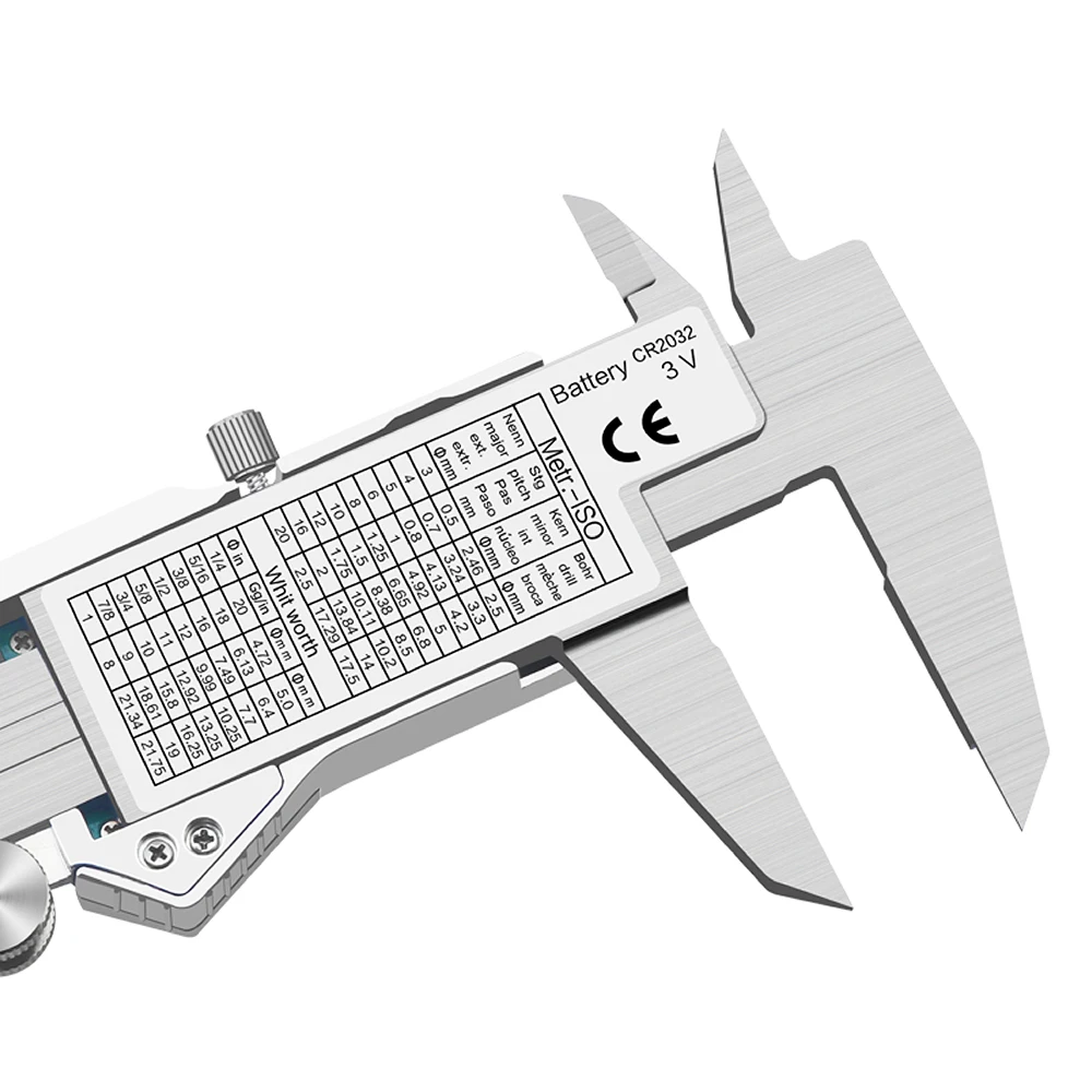 New USB Data Cable Collector Ip54 Metal Shell Digital Caliper Specification 0-150mm 0-200mm 0-300mm Electronic Caliper