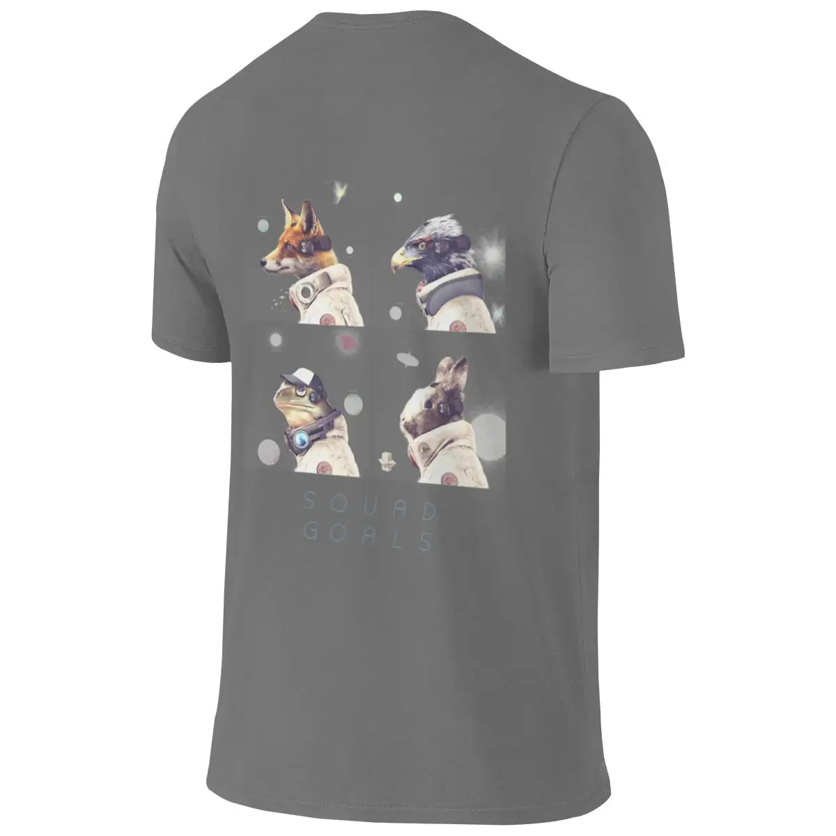 Star Team - Squad Goals Breathable And Sweat-Wicking Reversible T-shirt Casual Vibe Home Comfort T-shirt