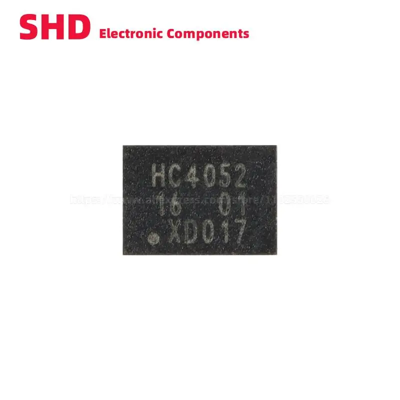 10PCS 74HC4052BQ 74HC4052 HC4052 QFN DHVQFN-16 Multiplexer Switch ICs SMD IC 74HC4052BQ,115