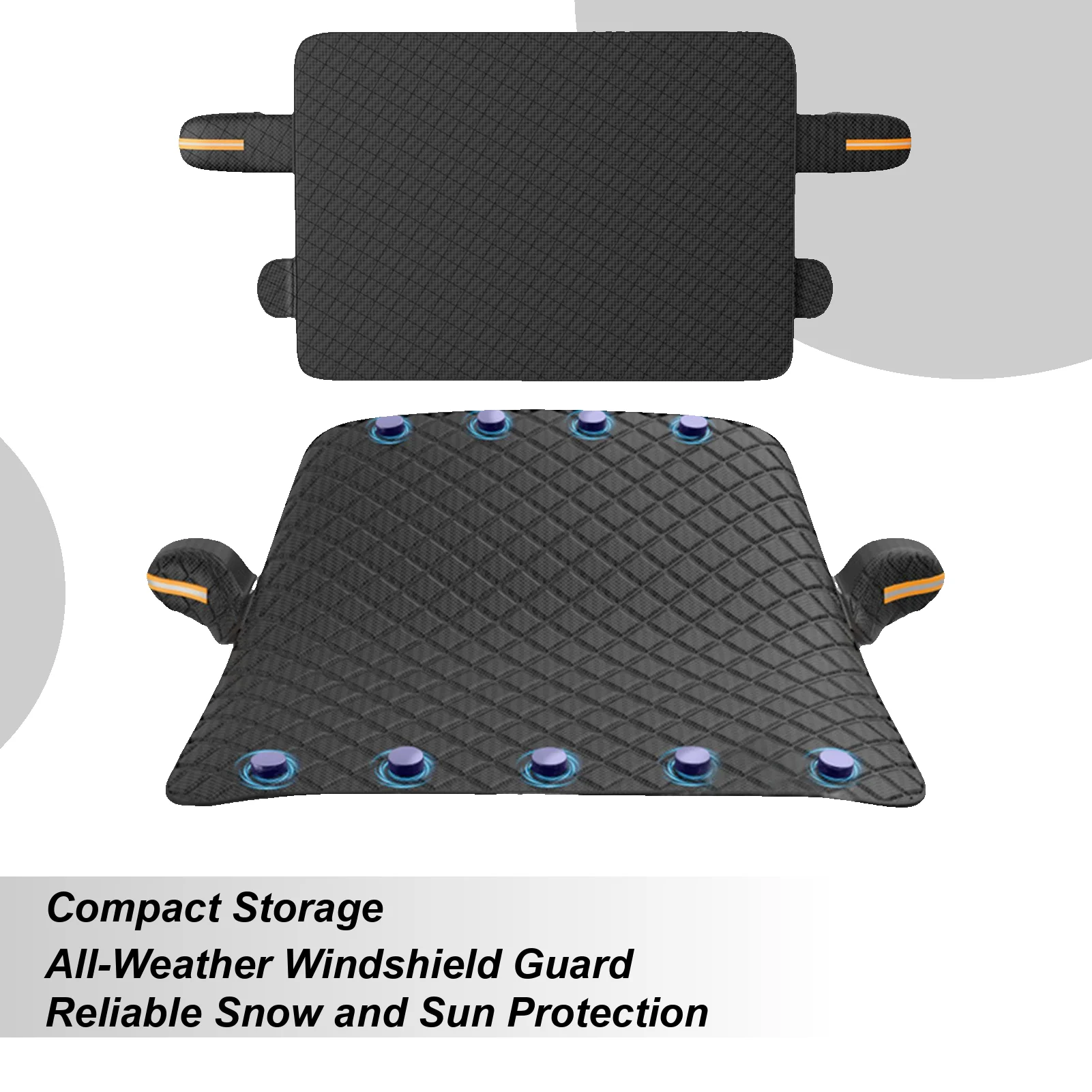 

Car Windshield Cover For Ice And Snow Magnetic Window Protector Windshield Cover For Snow For Truck Suv Van Frost Rain