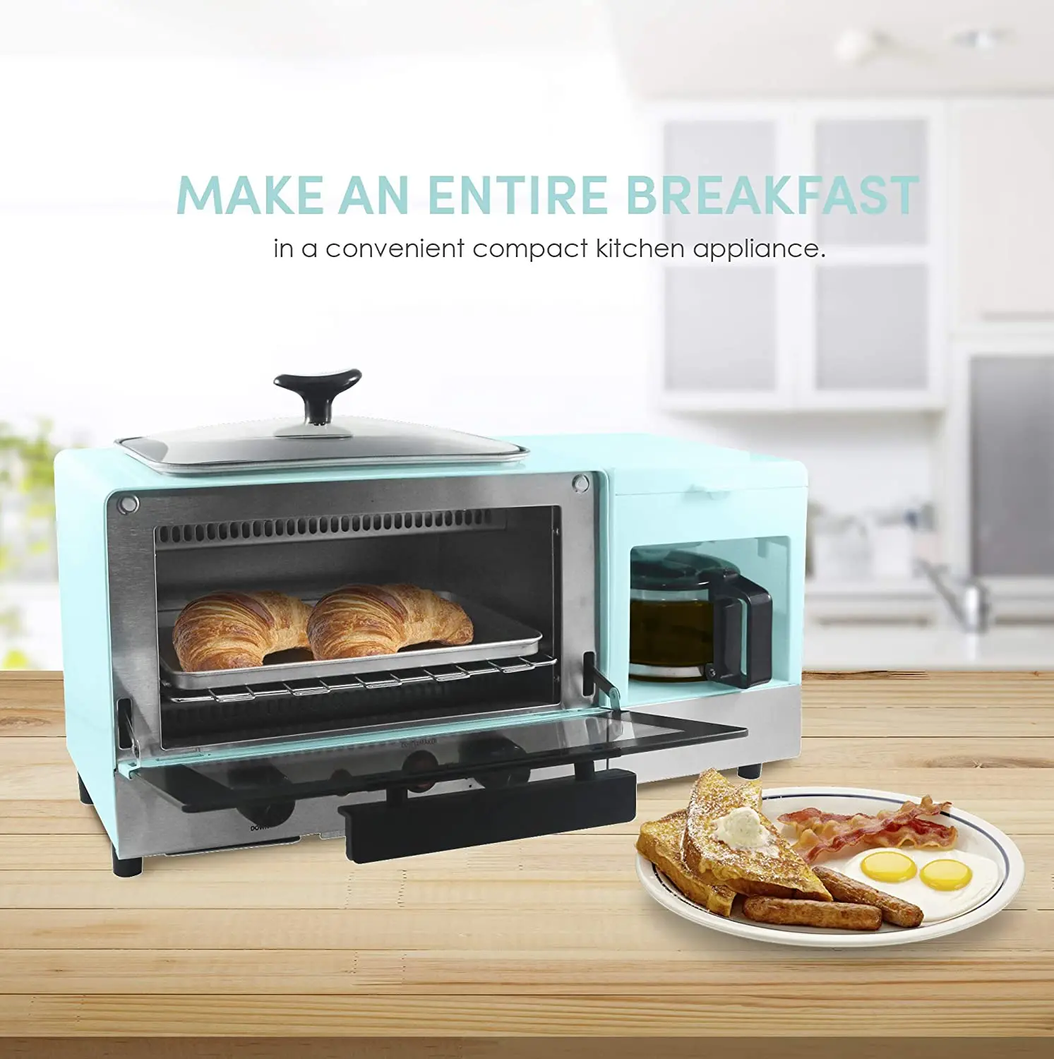 New Arrival 3 1 Multi Purpose Small Three In One Breakfast Machine