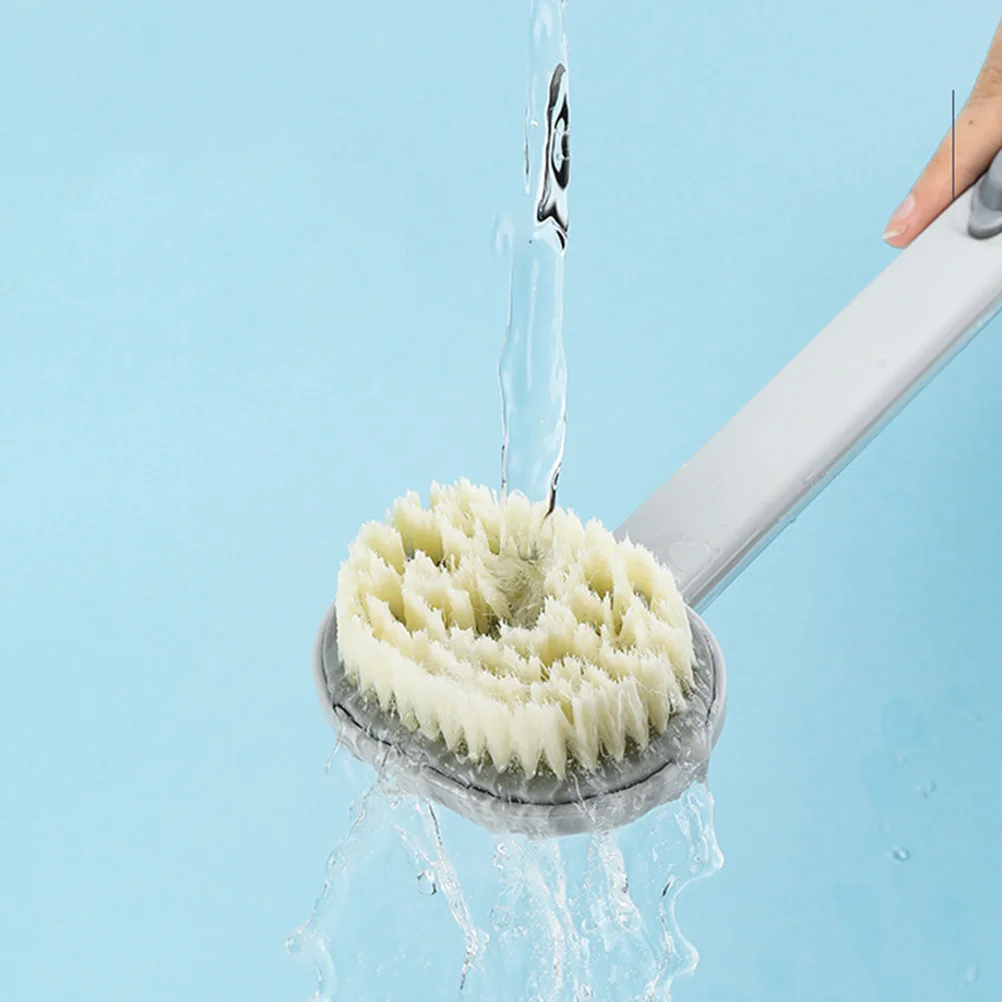 

2pcs Back Scrubber For Shower Long Handle Bath Brush Exfoliating Body Scrubber Reaches Back Hard To Reach Areas Bathroom