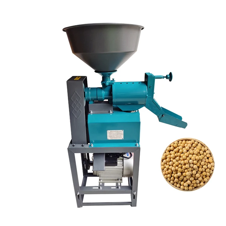 Vibratory Screen Combined Miller Rice Huller Millet Mill Coffee Bean Hulling Machine