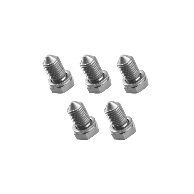 

5Pcs N91101401 EA111 Engine Oil Pan Oil Drain Bolt for VW Eos Golf Passat Jetta Tiguan Audi A4 Q5 TT A6 N90 813 202 N90 813 203