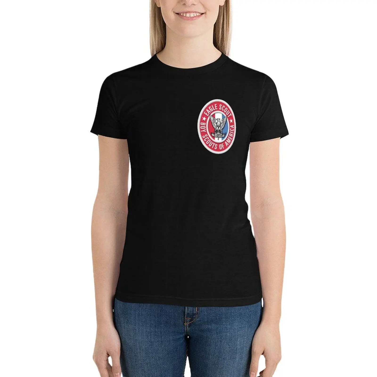 

Eagle Scout Badge T-Shirt lady clothes cute clothes summer tops tshirts for Women